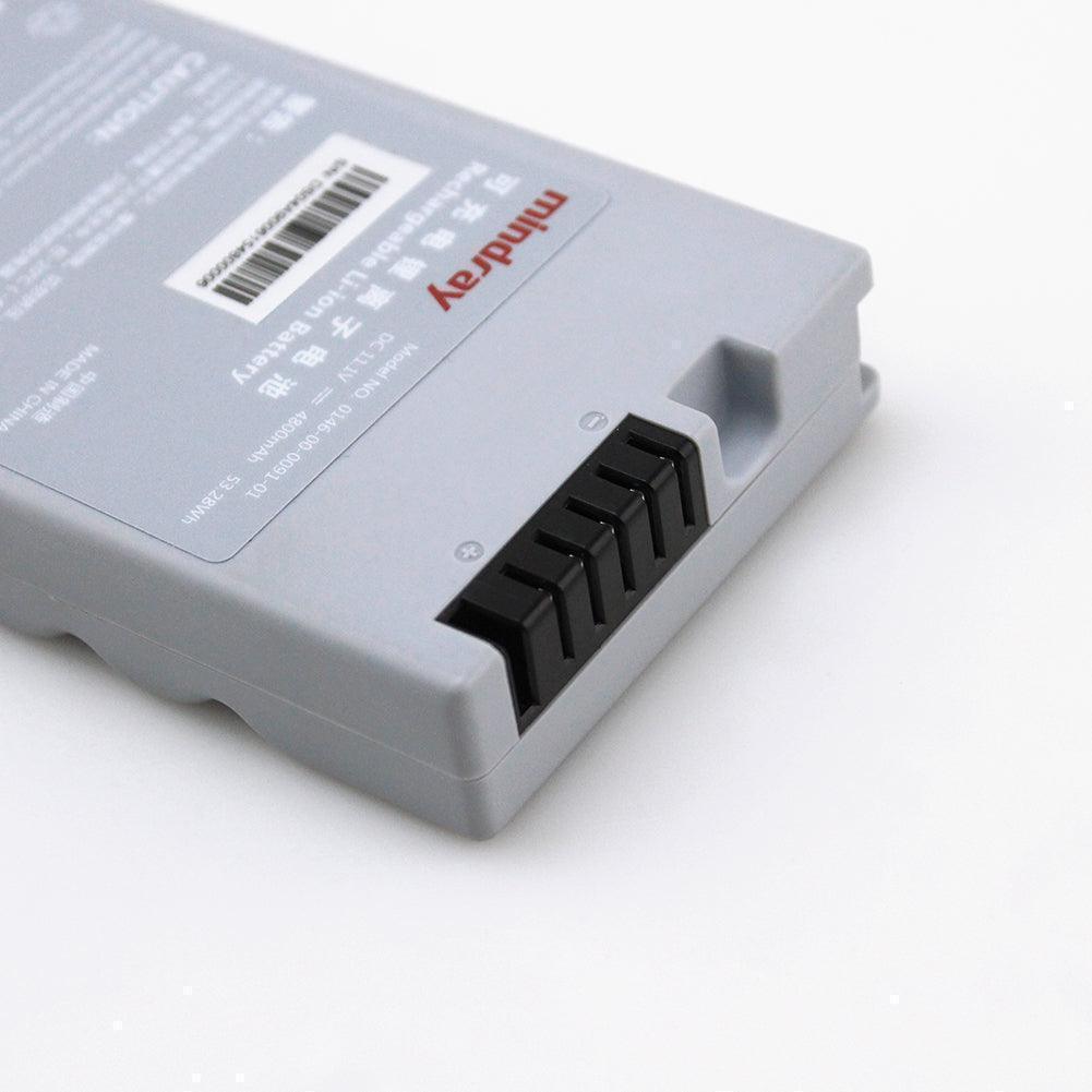 Original Mindray 0146-00-0091-01 Battery, Mindray DP-10 DP-20 DP-30 V12 V21 Monitor Battery, 11.1V 4800mAh Li-ion Rechargeable Battery, Made in China Mindray Battery, Rechargeable 0146-00-0091-01 Mindray