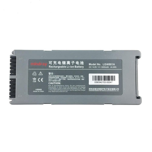 Original Mindray LI24I001A Defibrillator Monitor Battery, BeneHeart D3 D5, D6, Z5, Z6 Battery, 14.8V 3Ah Li-Ion Rechargeable Battery,Made in China Medical Battery, Mindray Battery, Rechargeable LI24I001A Mindray