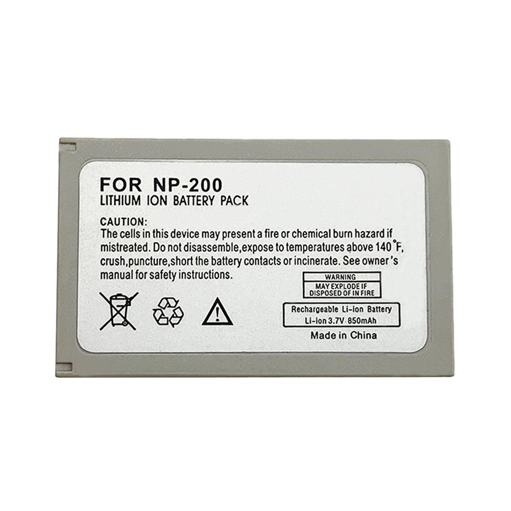 Minolta Dimage NP-200 for Xg X Xi Xt Biz Digital Camera Battery 3.7V 850mAh Li-Ion Battery camera battery, Commerical Battery, Rechargeable NP-200 Minolta Dimage