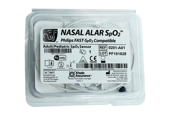 Original NASAL ALAR 0201-A01 For SpO2 FAST SpO2 Compatible Adult Pediatric Electric Cable, Medical Cable 0201-A01 NASAL ALAR