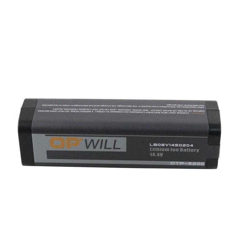 OPWILL OTP-6200 for LB08V14S0204 OTDR Battery Survey Multimeter and Equipment Replacement Battery 14.4V Lithium Battery Commerical Battery, OTDR Battery, Rechargeable OTP6200 OPWILL