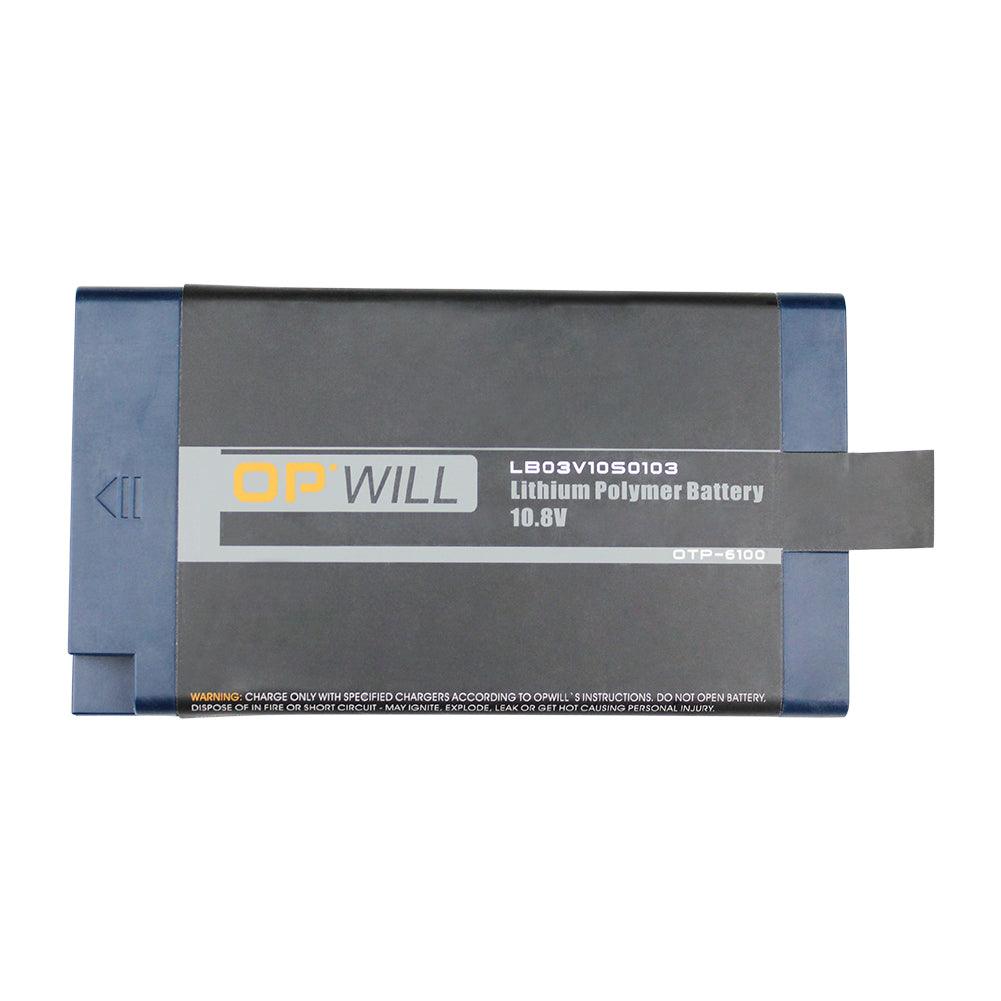 OPWILL OTP6100 for LB03V10S0103 OTDR Battery 10.8V Lithium Battery Commerical Battery, OTDR Battery, Rechargeable OTP5100 OPWILL