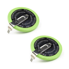 2pcs Panasonic BR2330A for Temperature CNC Industrial Controller Main Board 3V Lithium Battery