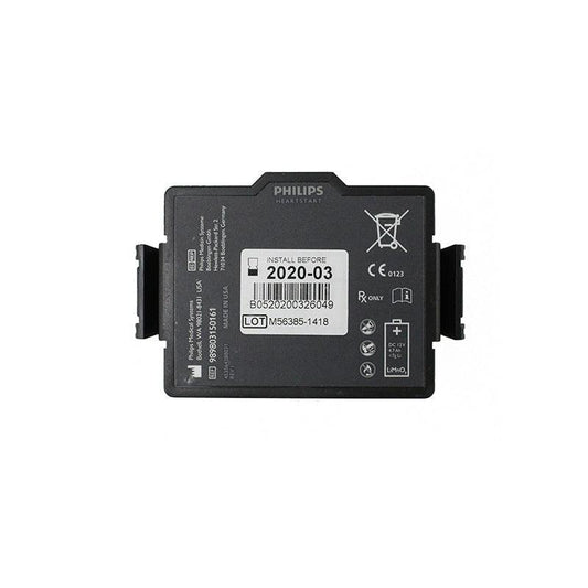 Original Philips 989803150161 For Philips HeartStart FR3 AED Defibrillator Battery 12V Lithium Battery 86138 P/N 453564594921 AED/Defibrillator Battery, Medical Battery, Non-Rechargeable, Philips Battery 989803150161 PHILIPS