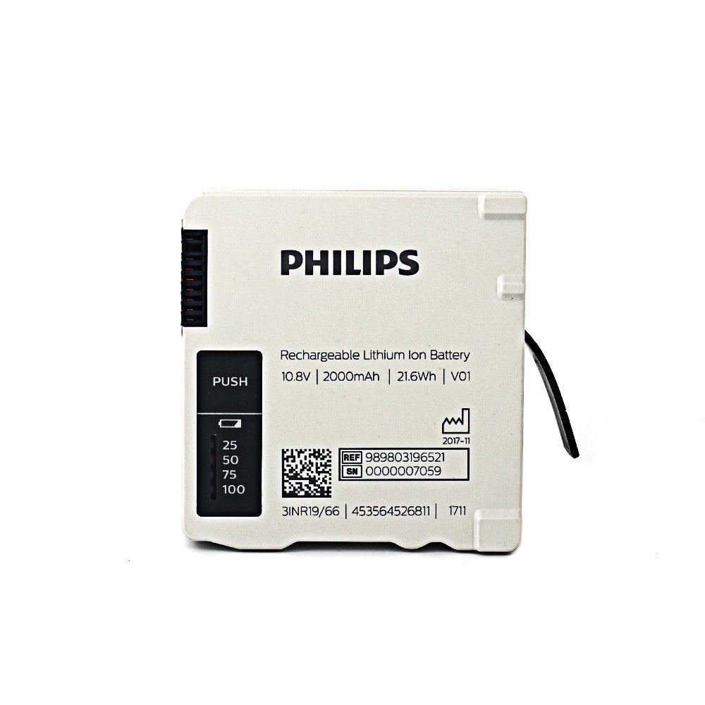Original PHILIPS 989803196521 for Philips X3 MX100 Transport Patient Monitor Battery 10.8V Li-Ion Battery Medical Battery, Patient Monitor Battery, Philips Battery, Rechargeable, top selling, Transport Patient Monitor Battery 989803196521 PHILIPS