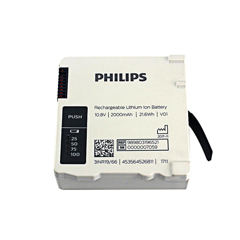 Original PHILIPS 989803196521 for Philips X3 MX100 Transport Patient Monitor Battery 10.8V Li-Ion Battery Medical Battery, Patient Monitor Battery, Philips Battery, Rechargeable, top selling, Transport Patient Monitor Battery 989803196521 PHILIPS