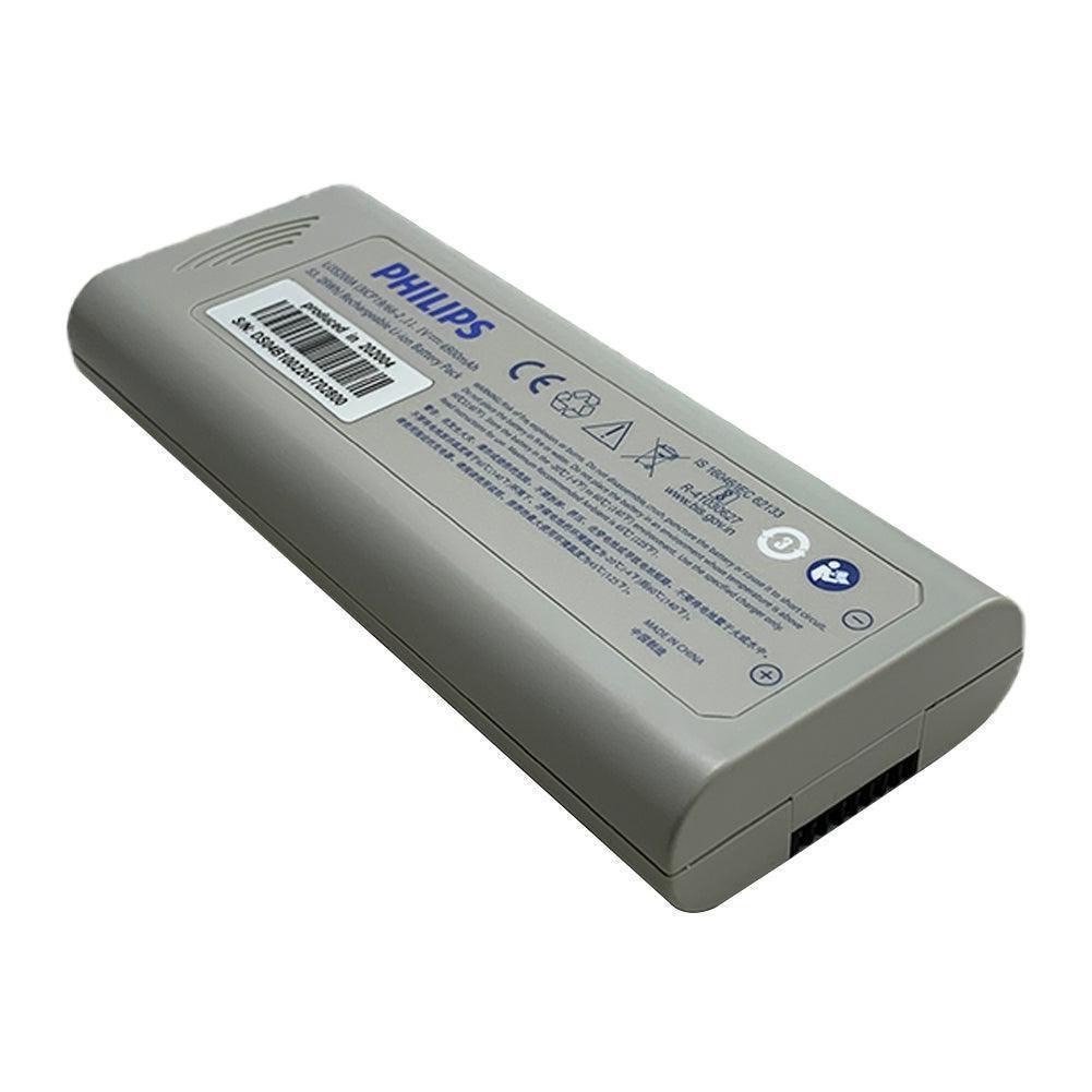 Original Philips Li3S200A for Philips Goldway G40 GS10 GS20 G30E G40E Patient Monitor Battery 11.1V 4800mAh Li-ion Battery 3ICP19/66-2 Medical Battery, Patient Monitor Battery, Philips Battery, Rechargeable Li3S200A PHILIPS