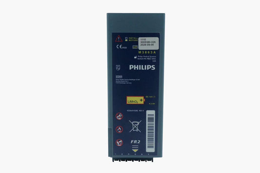 Original Philips M3863A for Heartstart FR2 AED Defibrillator Battery 12V Lithium Battery AED/Defibrillator Battery, Medical Battery, Non-Rechargeable, Philips Battery, top selling M3863A PHILIPS