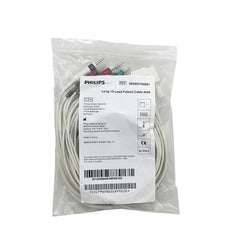 PHILIPS 989803184951 For PageWriter TC10 ECG Monitor-lead Long 10-Lead Patient Cable AHA