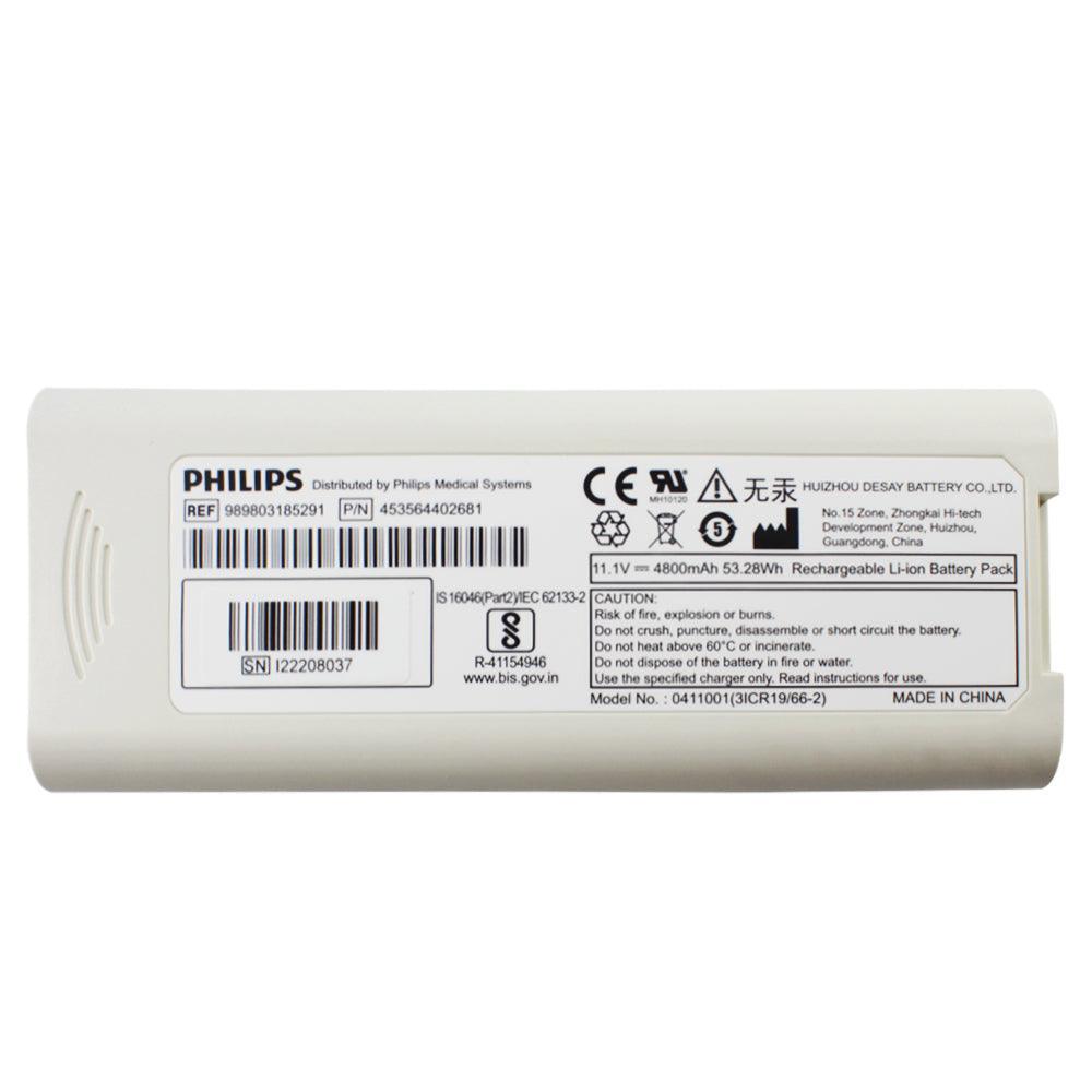Philips 989803185291 For Philips PageWriter TC10 TC20 Cardiograph ECG Battery 11.1V 4800mAh Li-ion Rechargeable Battery 860392 ECG/EKG Battery, Medical Battery, Philips Battery, Rechargeable, top selling 989803185291 PHILIPS