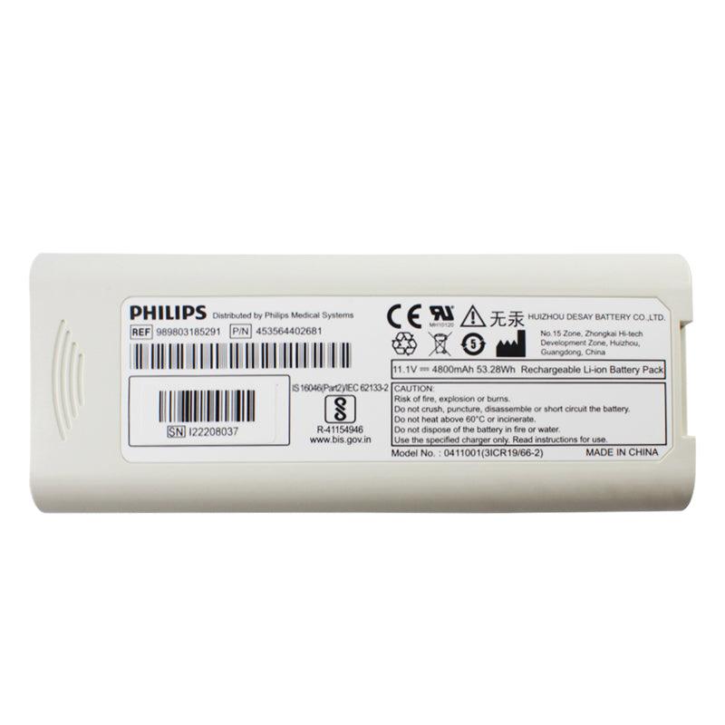 Philips 989803185291 For Philips PageWriter TC10 TC20 Cardiograph ECG Battery 11.1V 4800mAh Li-ion Rechargeable Battery 860392 ECG/EKG Battery, Medical Battery, Philips Battery, Rechargeable, top selling 989803185291 PHILIPS