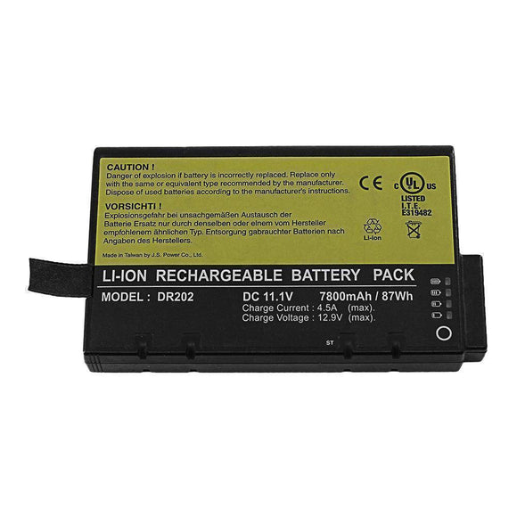 PHILIPS DR202 for Philips Suresigns VS3 VM3 VM8 V24E Vital Signs Patient Monitor Battery DR202i ME202C ME202A DR202S 11.1V Li-Ion Battery Medical Battery, Patient Monitor Battery, Philips Battery, Rechargeable, top selling, Vital Signs Monitor battery DR2020 PHILIPS