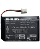 Philips EME11-P506 for Efficia ECG100 Mercury Free Blood Pressure Monitor battery 3.7V 1960mAh Li-Ion Battery 989803193431 P/N 453564470051 ECG/EKG Battery, Medical Battery, Philips Battery, Rechargeable EME11-P506 PHILIPS