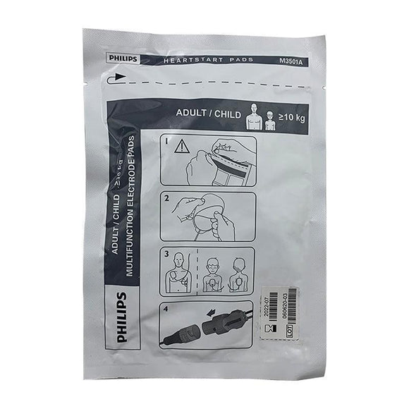 PHILIPS M3501A Defibrilator electrode sheet Adult/Child Multifunctional Pads AAMI/IEC Electrode Pad, top selling M3501A PHILIPS