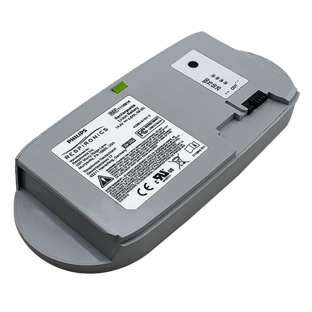 Philips 1116816 for SimplyGo Mini Oxygen Concentrator Standard Battery 14.4V 6800mAh Li-ion Battery 4INR19/66-2 Medical Battery, Oxygen Concentrator Battery, PHILIPS, Philips Battery, Rechargeable, RESPIRONICS, top selling 1116816 Philips Respironics