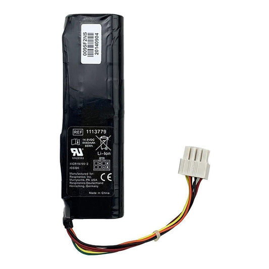 Philips Respironics 1113779 For Philips Trilogy 202 Ventilator Ultrafill Oxygen Tubing 14.8V 4440mAh Li-Ion Battery 4ICR19/65-2 REF 1043572 Medical Battery, Patient Monitor Battery, Philips Battery, Rechargeable, Ventilator Battery 1113779 Philips Respironics