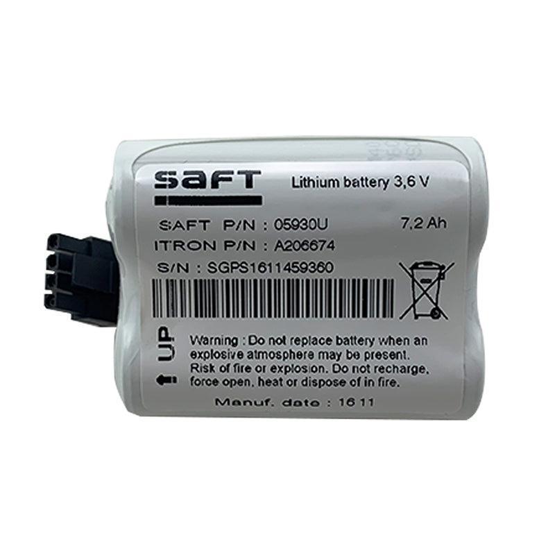 Original SAFT 05930U Battery, Super Capacitor HLC1550A Battery, LS17500 3.6V 7.2Ah Non-rechargeable Lithium Battery Pack Industrial Battery, Non-Rechargeable 05930U SAFT