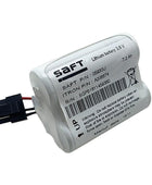 Original SAFT 05930U Battery, Super Capacitor HLC1550A Battery, LS17500 3.6V 7.2Ah Non-rechargeable Lithium Battery Pack Industrial Battery, Non-Rechargeable 05930U SAFT