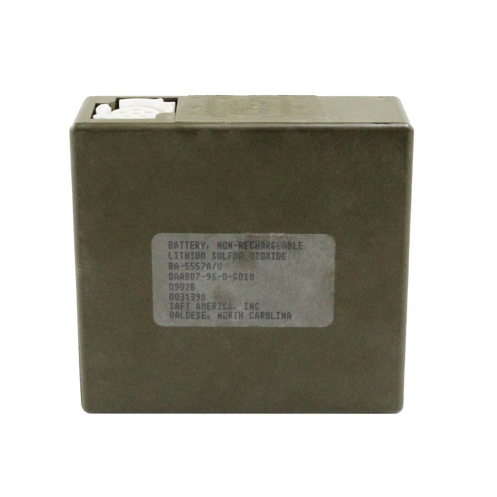 SAFT BA-5557A/U for Bidirectional HF radio battery 12V Lithium Battery military battery, Non-Rechargeable, saft BA-5557A/U SAFT