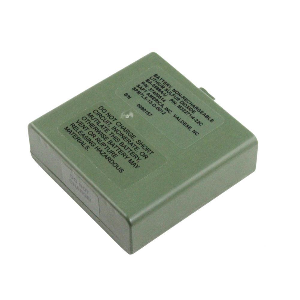 SAFT BA-5588A/U for M32271/4-22C Bidirectional HF radio battery 12V Lithium Battery military battery, Non-Rechargeable BA-5588A/U SAFT
