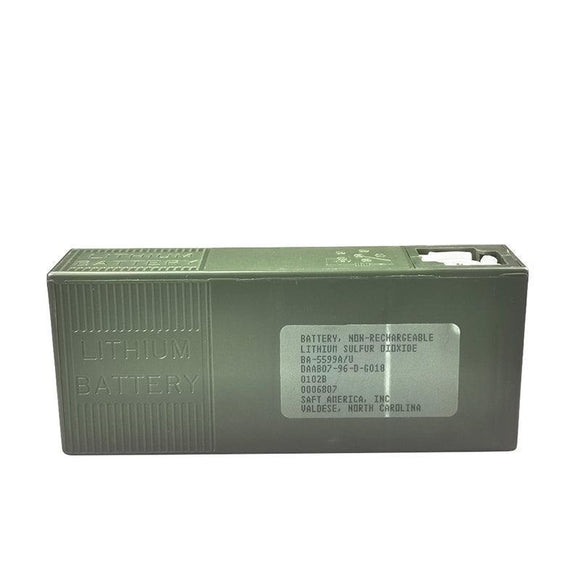 SAFT BA-5599A/U for Bidirectional HF Radio Battery Lithium Battery military battery, Non-Rechargeable, saft BA-5599A/U SAFT