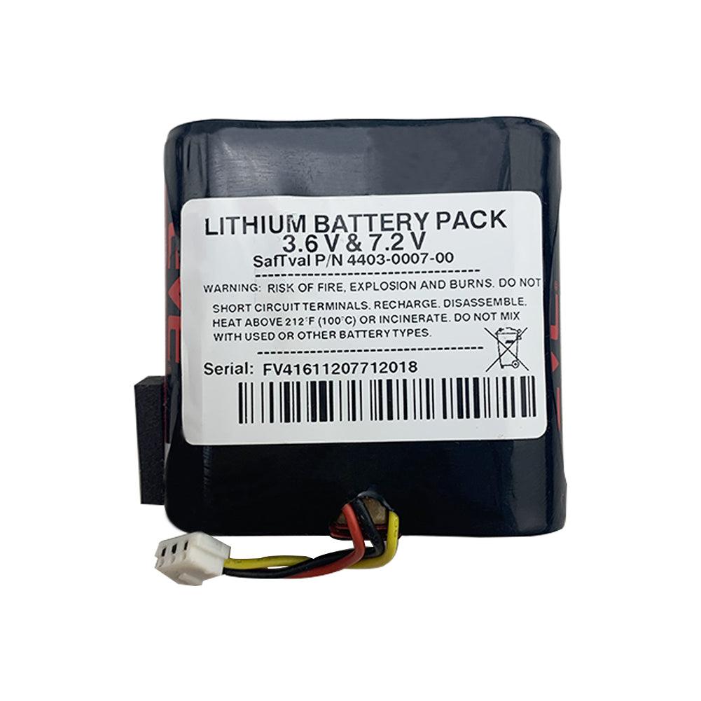 SAFT E3672P P/N 4403-0007-00 for VAL FV41611207712018 3.6V and 7.2V Lithium Battery Pack Industrial Battery, Non-Rechargeable, saft 4403-0007-00 SAFT