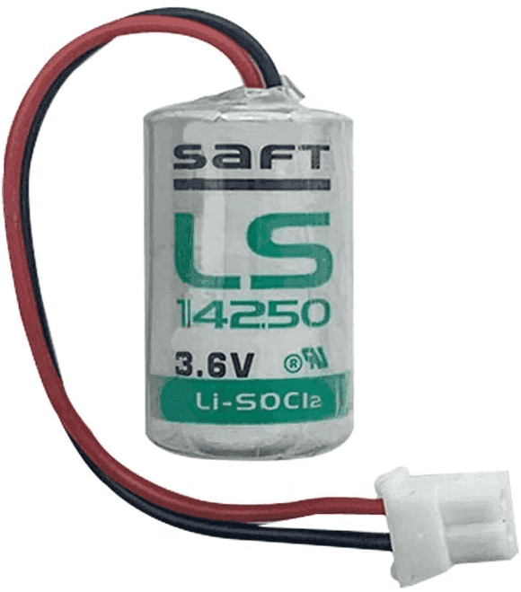 SAFT LS14250 for DVPABT01 Delta DVP-EH/ES/SA/SS/SX Series PLC Battery 3.6V Lithium Battery ER14250 TL-5902 XL-050F 1/2AA Industrial Battery, Non-Rechargeable, saft, Stock In Canada, Stock In Mexico LS14250-TD SAFT