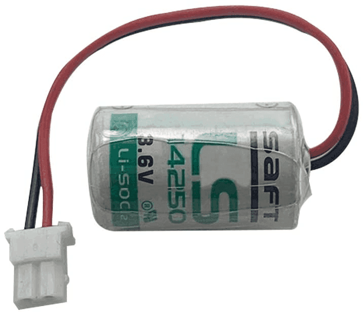 SAFT LS14250 for DVPABT01 Delta DVP-EH/ES/SA/SS/SX Series PLC Battery 3.6V Lithium Battery ER14250 TL-5902 XL-050F 1/2AA Industrial Battery, Non-Rechargeable, saft, Stock In Canada, Stock In Mexico LS14250-TD SAFT