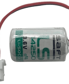 SAFT LS14250 for DVPABT01 Delta DVP-EH/ES/SA/SS/SX Series PLC Battery 3.6V Lithium Battery ER14250 TL-5902 XL-050F 1/2AA Industrial Battery, Non-Rechargeable, saft, Stock In Canada, Stock In Mexico LS14250-TD SAFT