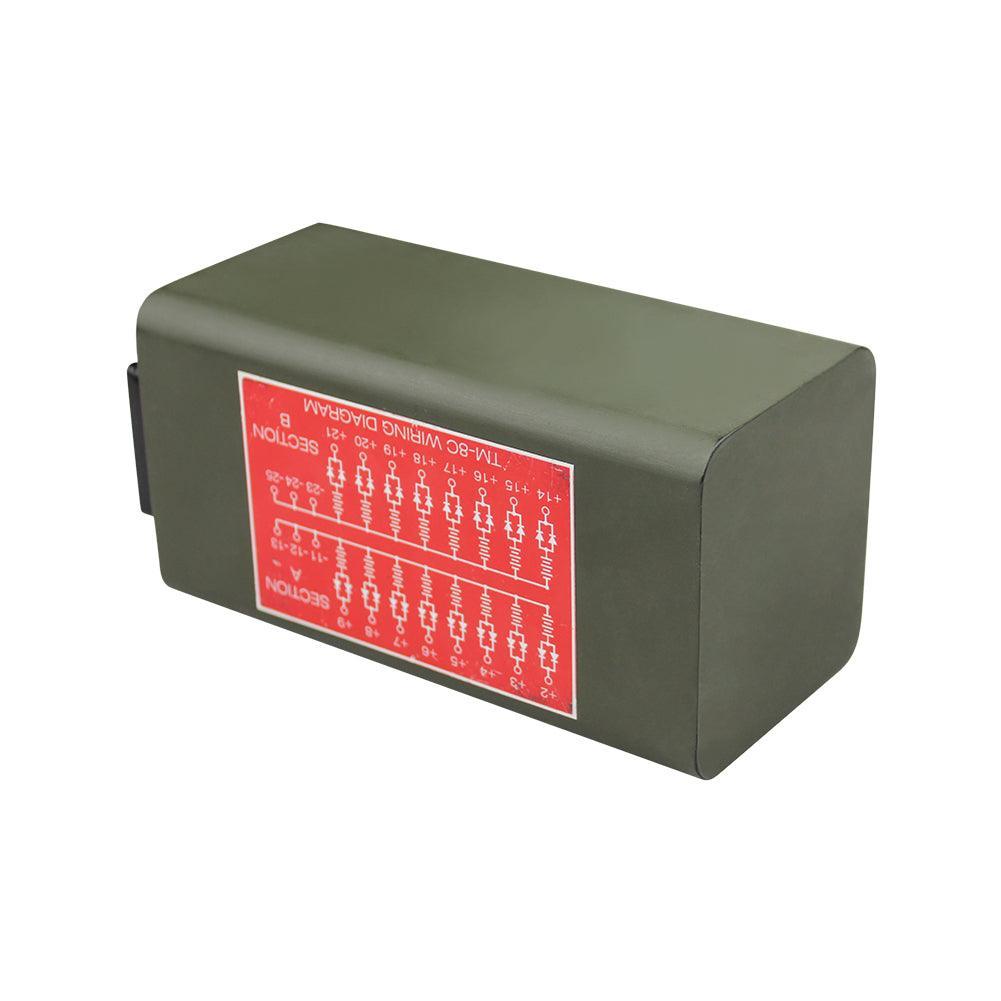 SAFT TM-8C for S/N1004-28 Satellite Communication System Battery 9V Lithium Battery Pack military battery, Non-Rechargeable TM-8C SAFT