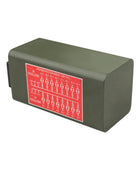 SAFT TM-8C for S/N1004-28 Satellite Communication System Battery 9V Lithium Battery Pack military battery, Non-Rechargeable TM-8C SAFT