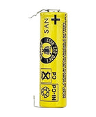 SANYO 1N-600AA for Braun Electric Toothbrush Shaver Hair Trimmer Cutter Clip Battery AA 1.2V Ni-Cd Battery Consumer battery, Rechargeable, SANYO, Shaver Battery, shaver machine battery, top selling 1N-600AA SANYO