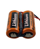 SANYO 2/CR17335 for Water/Electricity/Gas meter Battery 3V Lithium Battery CR17335 Industrial Battery, Non-Rechargeable 2/CR17335 SANYO