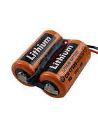 SANYO 2/CR17335 for Water/Electricity/Gas meter Battery 3V Lithium Battery CR17335 Industrial Battery, Non-Rechargeable 2/CR17335 SANYO