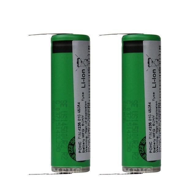 2pcs SONY US14500VR2 For Welding VR2 14500 Electric Toothbrush Shaver Battery Li-Ion 3.7V AA Rechargeable Battery Consumer battery,Non-Rechargeable,Shaver Battery,Stock In Canada,Stock In Mexico US14500VR2-2 SONY