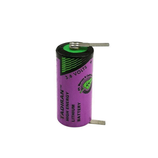 2pcs TADIRAN TL-4955 for Memory Backup PLC Battery 3.6V Lithium Battery TL-5155 ER2/3AA Industrial Battery,Non-Rechargeable,Tadiran TL-4955-C5 TADIRAN