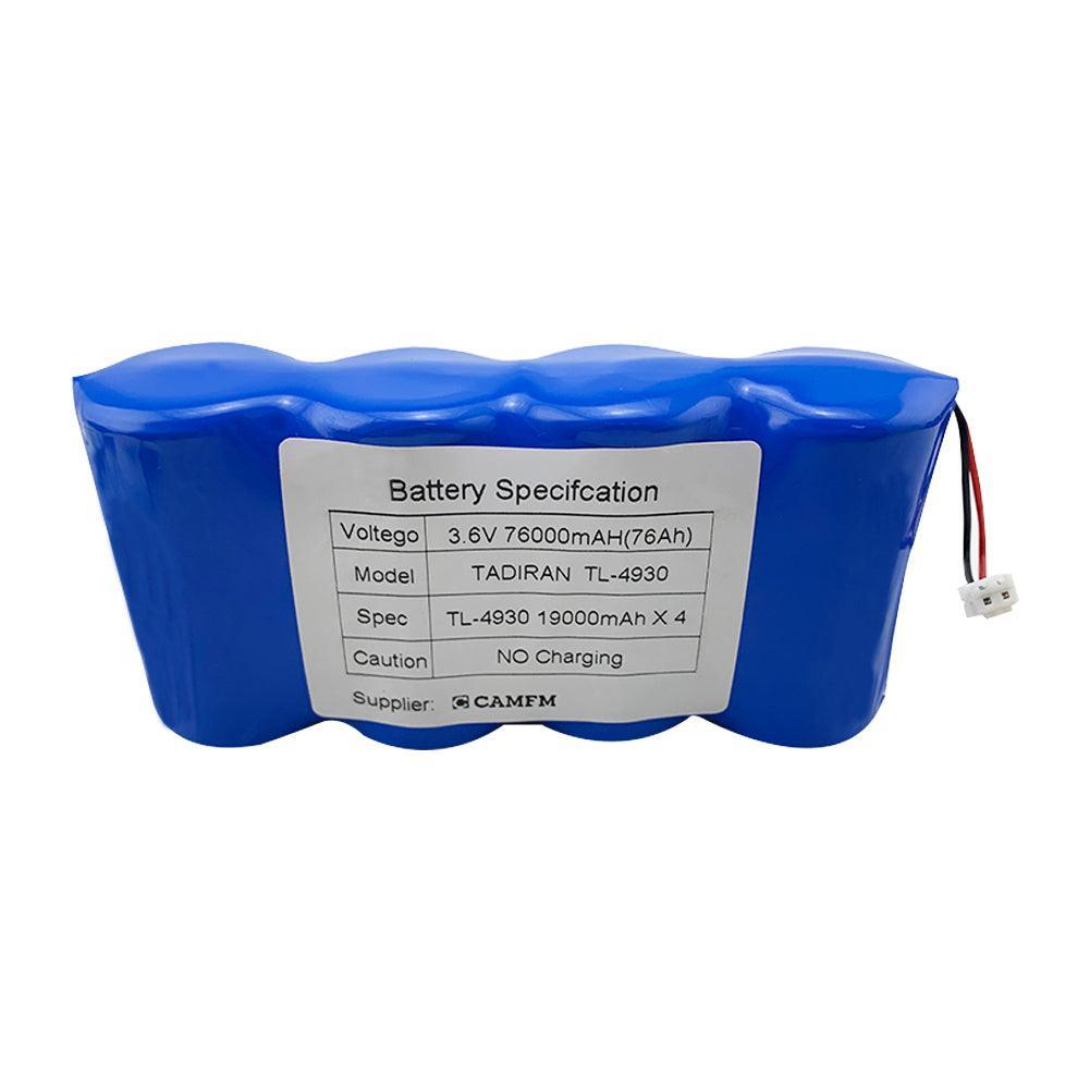 TADIRAN 4/TL-4930 for Industrial Equipment CNC Battery 3.6V Lithium Battery TL-5930 LS33600 D Industrial Battery, Non-Rechargeable, Tadiran 4/TL-4930 PLC TADIRAN