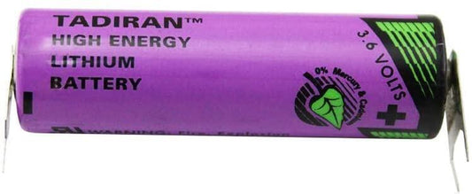 TADIRAN TL-4903 for PLC Battery 3.6V Lithium Battery TL-5903 TL-5104 SL-360 AA Industrial Battery, Non-Rechargeable, Tadiran TL-4903-C TADIRAN