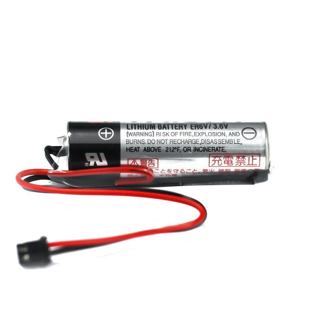 10 Units Original TOSHIBA ER6VC119A for M70 M60 M64 Mitsubishi PLC battery 3.6V Lithium Battery Industrial Battery, Non-Rechargeable ER6VC119A-10 TOSHIBA