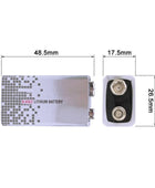 2 pcs Ultralife U9VL-J-P for Drager Oxygen ventilator 9-9.5V Lithium Battery Consumer battery, Non-Rechargeable, Stock In Canada, Stock In Mexico U9VL-J-P Ultralife