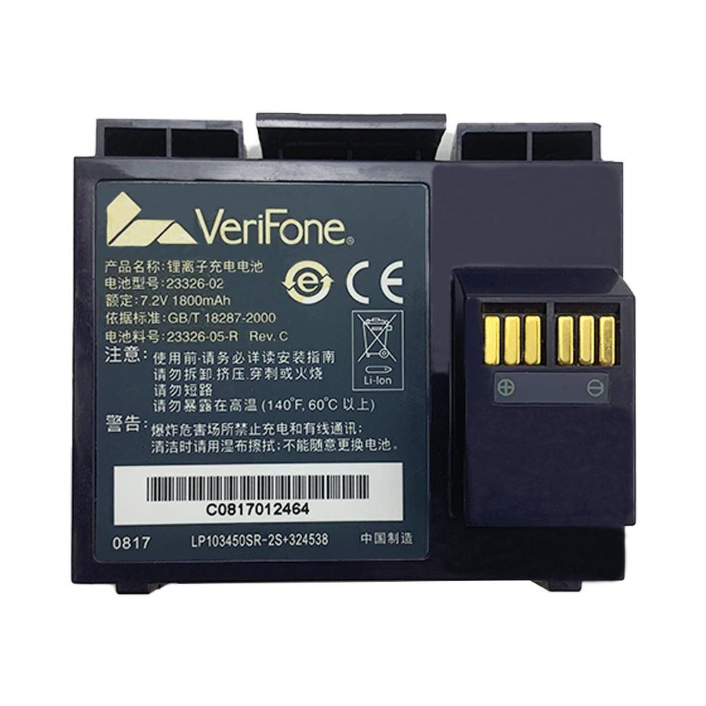 VeriFone 23326-02 for Wireless Terminal Battery 7.2V Li-Ion Battery Commerical Battery, Rechargeable 23326-02 VeriFone