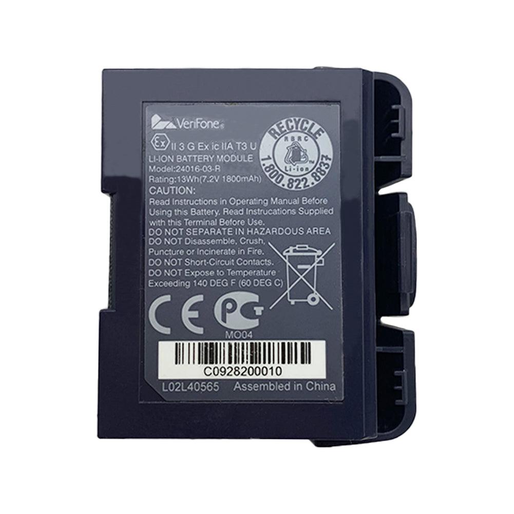 VeriFone 24016-03-R for Wireless Terminal Battery 7.2V 1800mAh Li-ion Battery Commerical Battery, Rechargeable 24016-03-R VeriFone