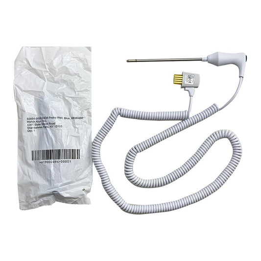 WelchAllyn 901010 Body Temperature Probe 02895-000 Electric Cable, Medical Cable 901010 WelchAllyn