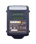 WORX WA3516 Power Tool Battery 20V MAX 3000mAh Li-Ion Battery power tool WA3516 WORX