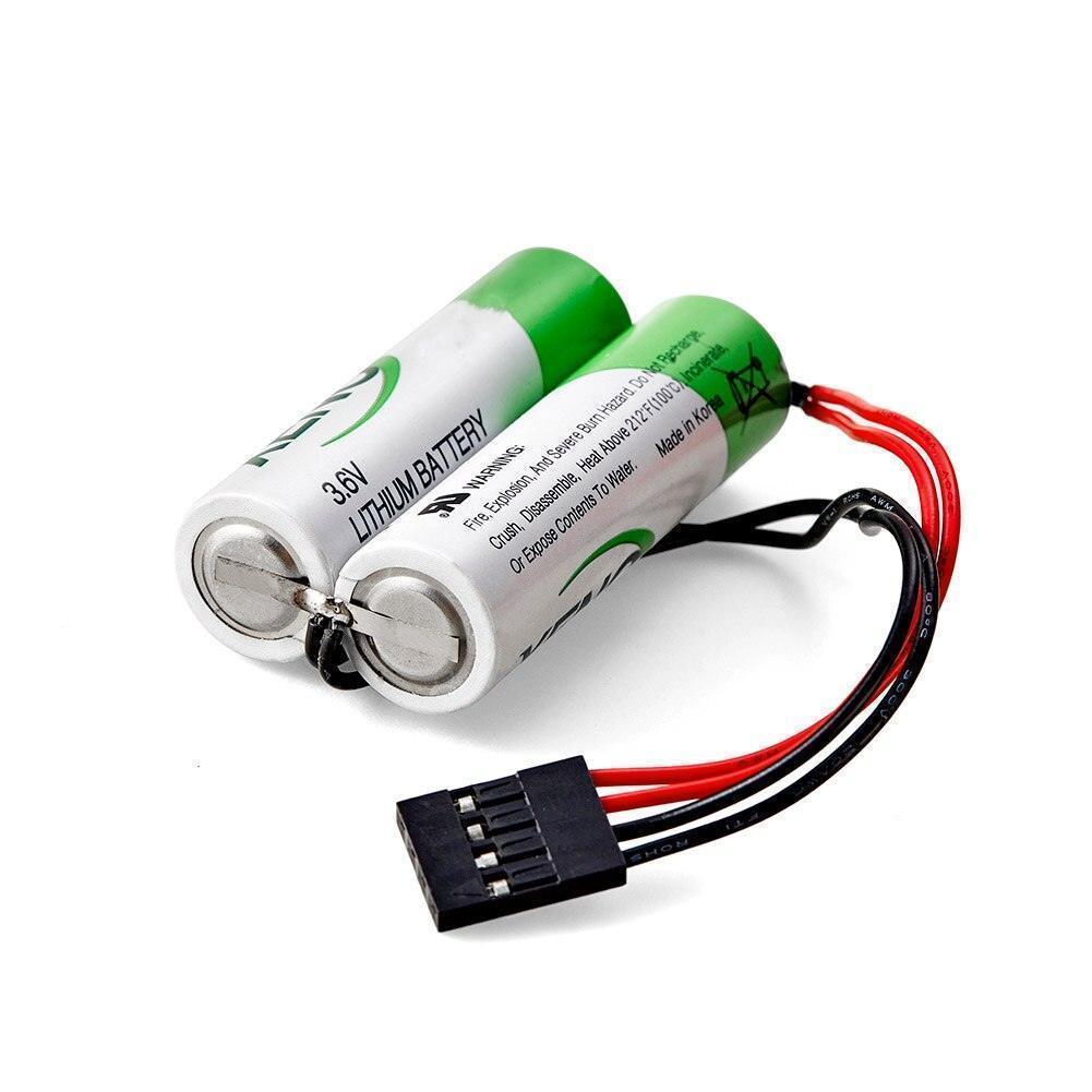 XENO ENERGY XL-060F for Industrial Automation Equipment PLC CNC Machine 3.6V Lithium Battery LS14500 AA Industrial Battery, Non-Rechargeable XL-060F-2 XENO ENERGY