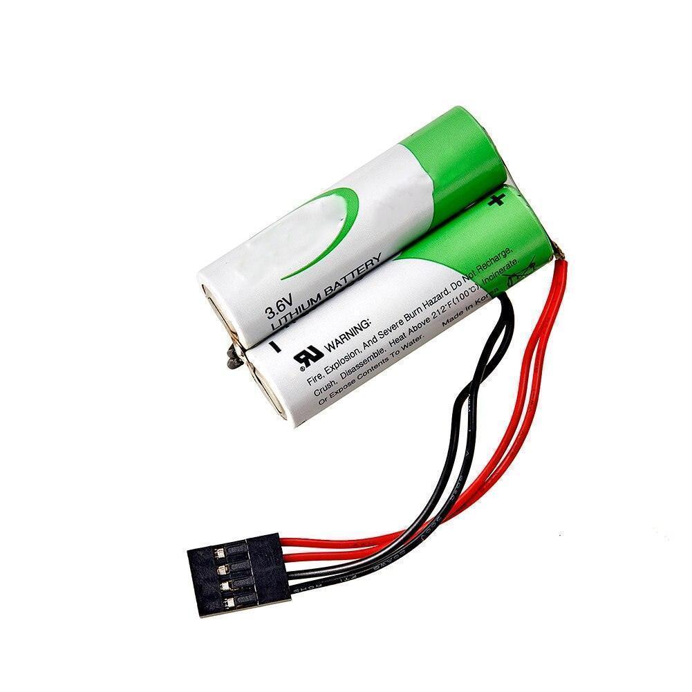 XENO ENERGY XL-060F for Industrial Automation Equipment PLC CNC Machine 3.6V Lithium Battery LS14500 AA Industrial Battery, Non-Rechargeable XL-060F-2 XENO ENERGY